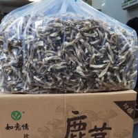 直銷如意情鹿茸菇干貨凈重10斤裝益品如意吉源頭鹿茸菌如意康餐飲